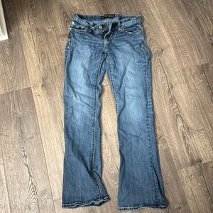 Express boot cut jeans, they have some stretch!